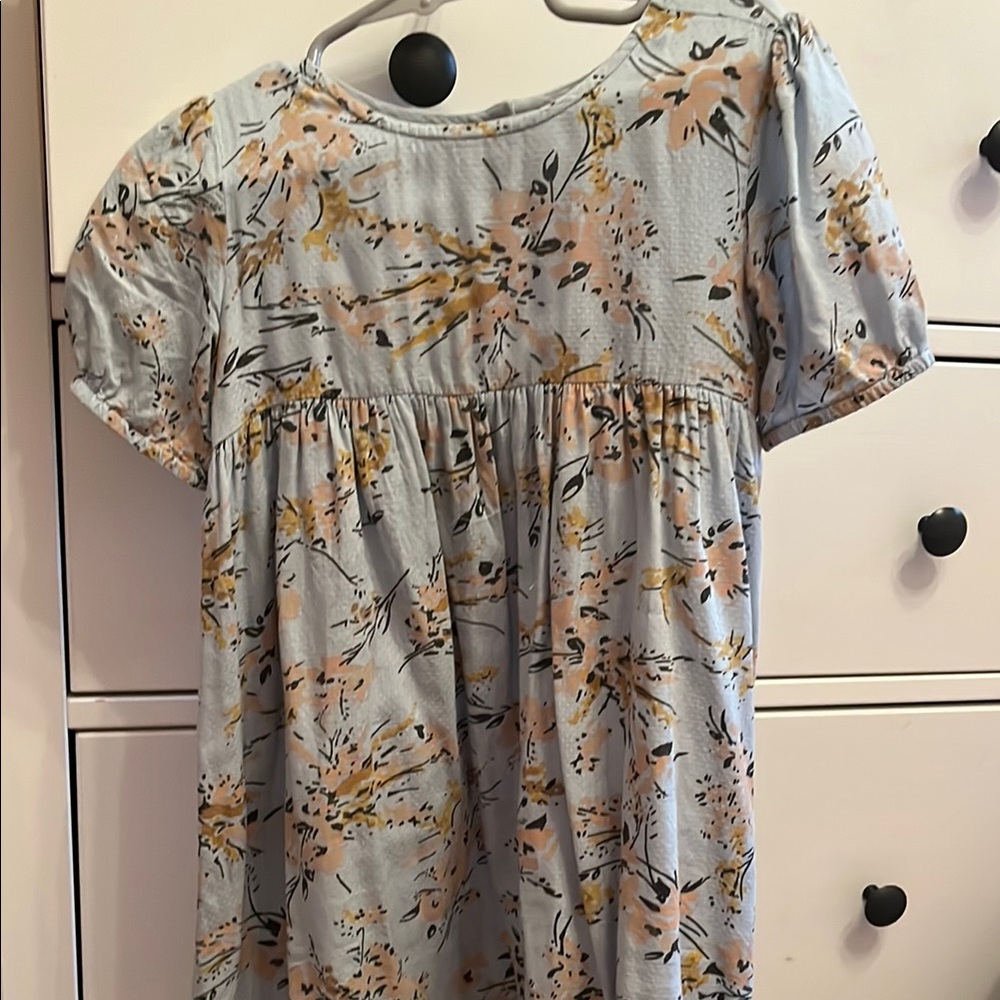 Floral Short Sleeve Dress